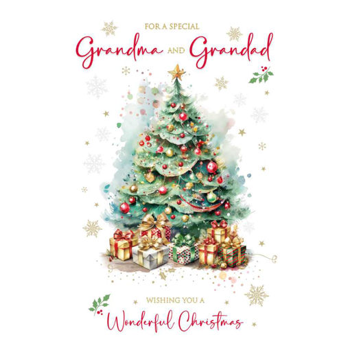 Picture of SPECIAL GRANDAD & GRANDMA CHRISTMAS CARD